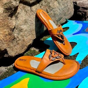 Born leather sandals women's size 9